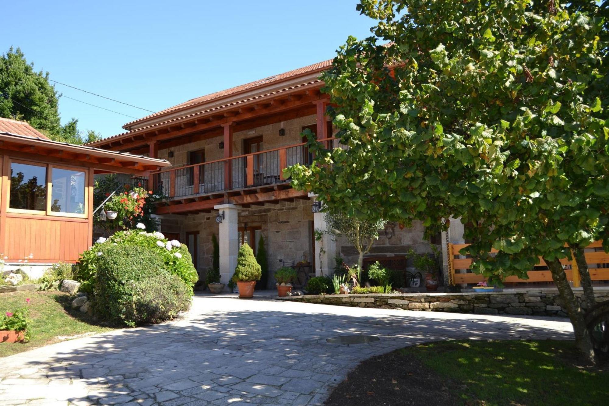 Hostal Casa Brues Boborás Exterior foto